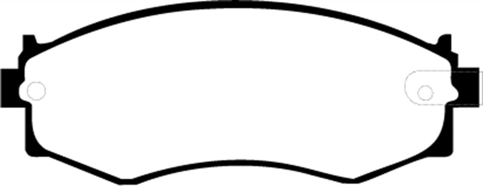 EBC Brakes UD485 Ultimax OEM Replacement Brake Pad
