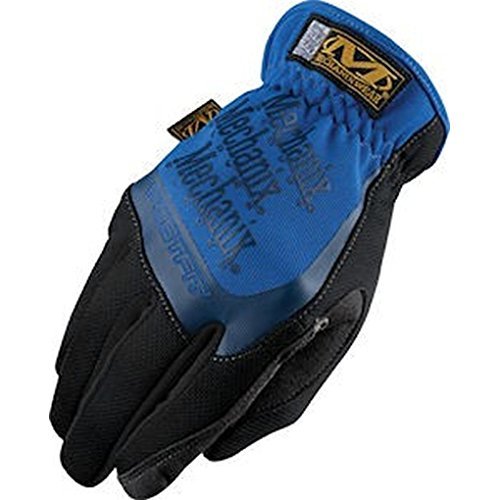 NEW MECHANIX WEAR FASTFIT ADULT TEXTILE GLOVES, BLUE, LARGE/LG