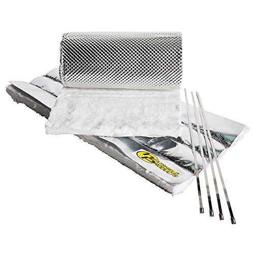 Heatshield Products 300002 HP Turbo Kit 1/2 Thick x 10 Wide x 36 Long Universal Downpipe Heat Shield kit