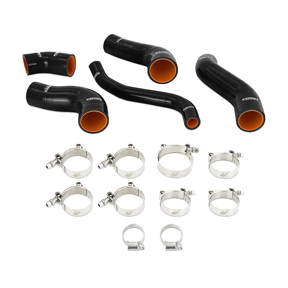 Mishimoto MMHOSE-VLSTR-13TBK Silicone Intercooler Hose Kit, Compatible With Hyundai Veloster Turbo 2013-2017, Black
