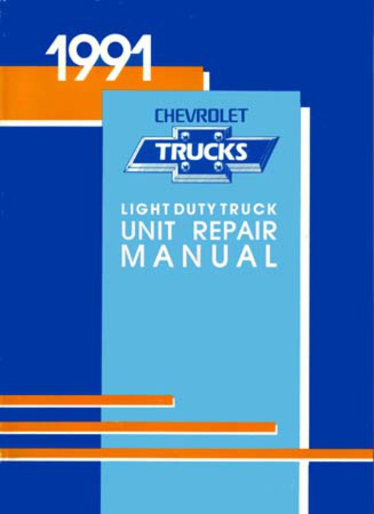bishko automotive literature 1991 Chevy GMC C/K 10-30 Truck Overhaul Manual Book Rebuild Engine Drivetrain