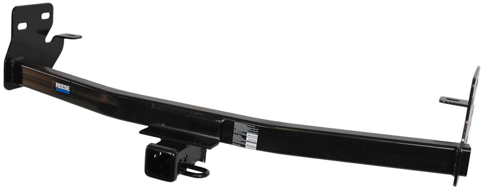 Reese Towpower 44593 Class IV Custom-Fit Hitch with 2" Square Receiver opening, includes Hitch Plug Cover , Black