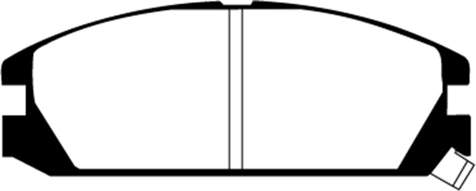 EBC Brakes UD334 Ultimax OEM Replacement Brake pad
