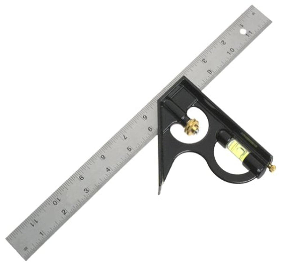 STAINLESS RULER COMB. SQ.