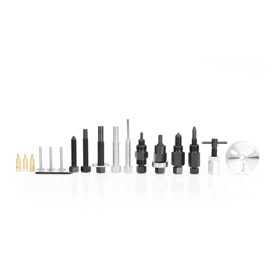 OEMTOOLS 27150 A/C Clutch Tool Kit, A/C Clutch Tool Kit, Removes and Installs Pressed-On AC Clutches, AC Compressor Clutch Kit for Use with Ford, GM, and Chrysler, Car Tools