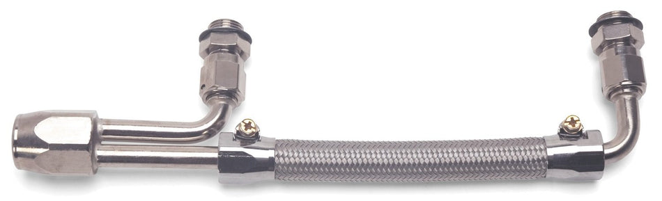Edelbrock 8091 Braided Stainless Steel Fuel Line Kit