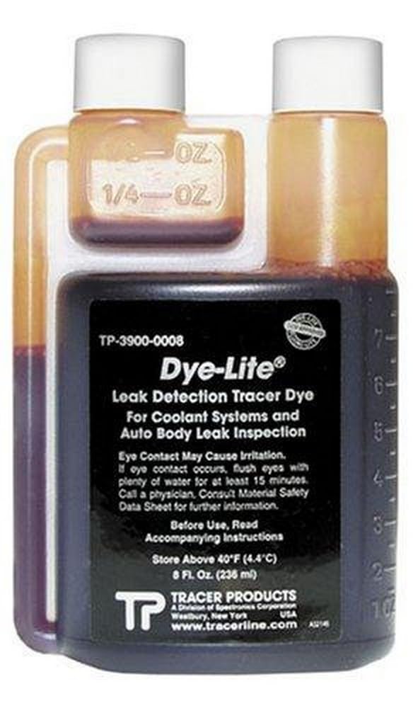 Tracer Spectronics Corp TP39000008 Dye-Lite Coolant/Auto Body Dye