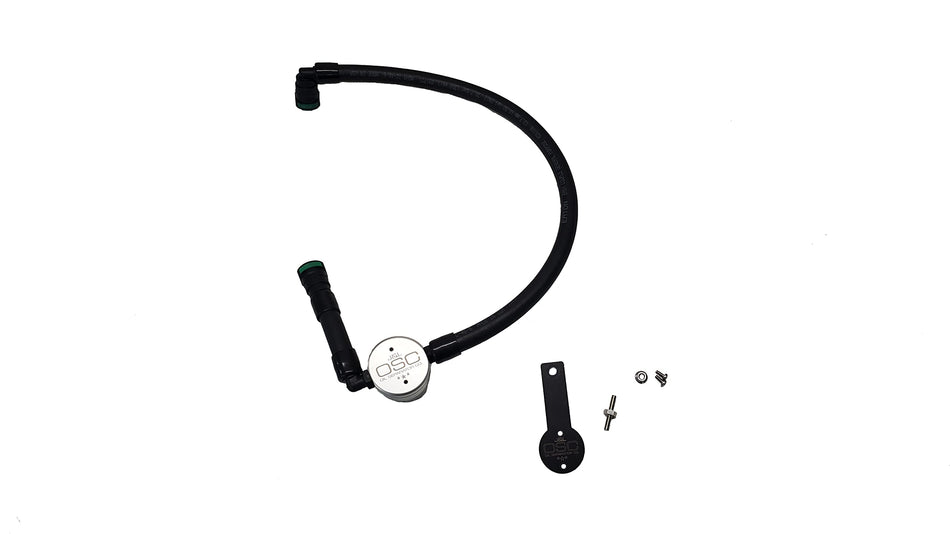 J&L Oil Separator 3.0 3074P Compatible for 2016-2023 Durango 3.6L; 2016-2022 Grand Cherokee (WK) 3.6L (Silver)