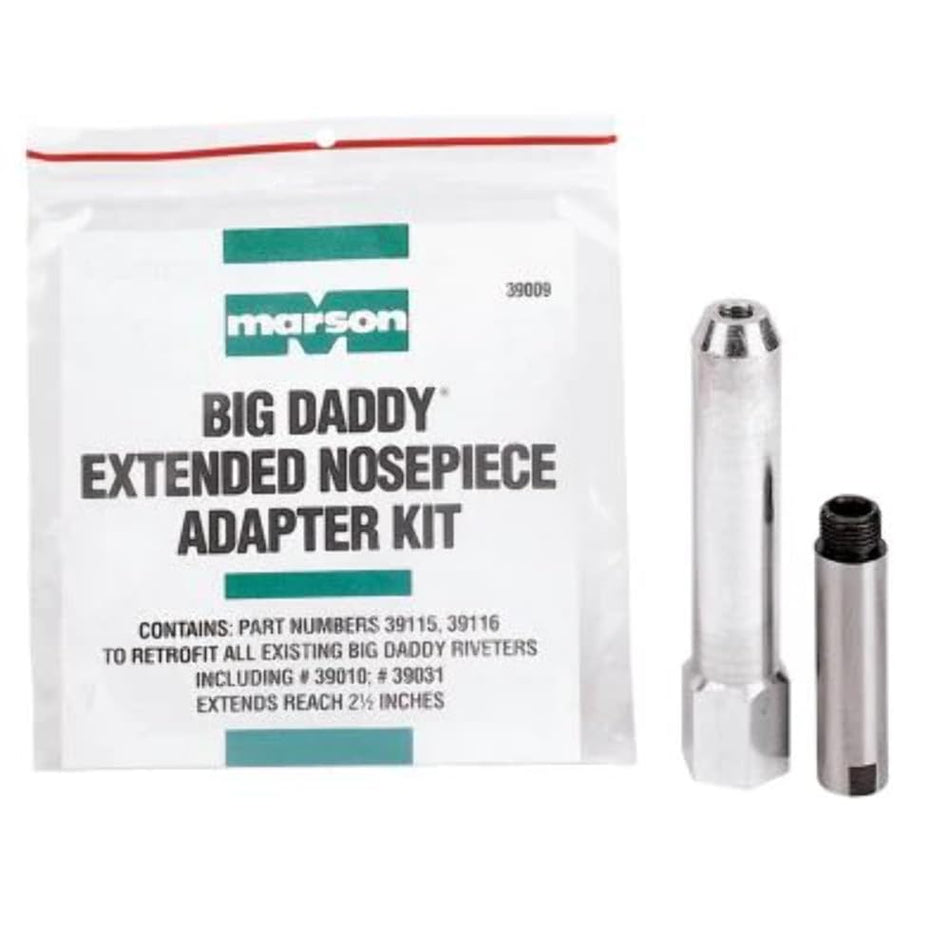Marson 39009 Big Daddy Extended Nosepiece Adapter Kit For Hp-2 Riveter