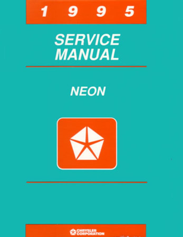 bishko automotive literature 1995 Dodge Neon Plymouth Neon Shop Service Repair Manual Book Engine Electrical