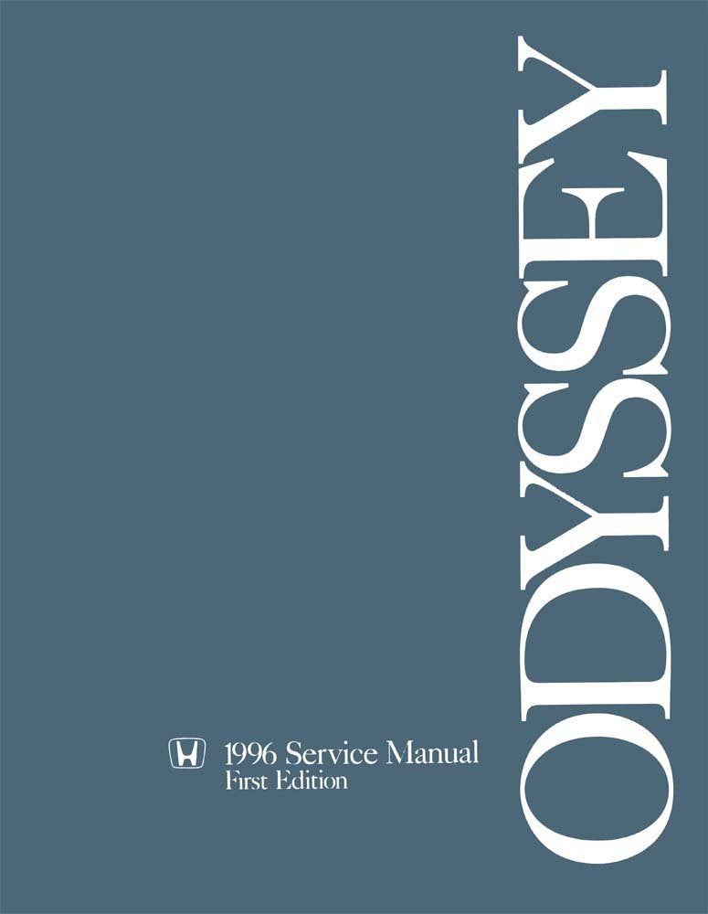 bishko automotive literature 1996 Honda Odyssey Shop Service Repair Manual Book Engine Drivetrain Electrical