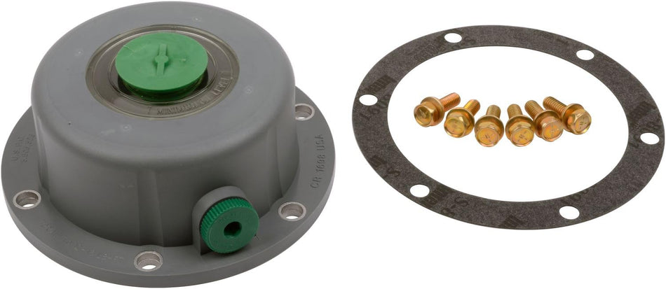 SKF Oil Fill 6 Bolt Hubcap, 6.75" Outer Diameter Bearing Cap Seal 1698 for Ford Freightliner
