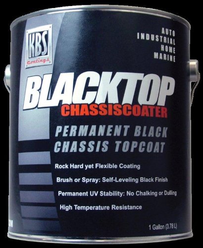 KBS Coatings 8601 Gloss Black BlackTop Chassis Paint - 5 Gallon