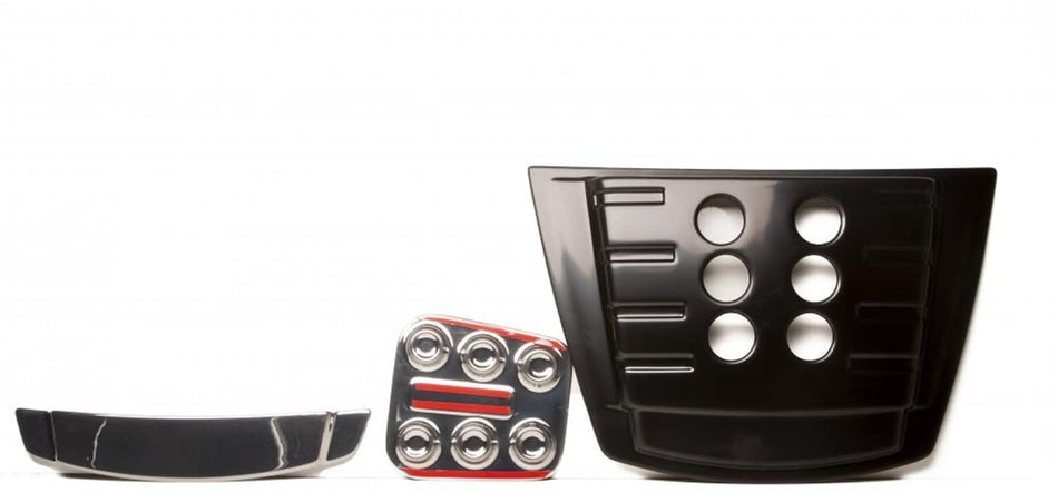 Auto Ventshade [AVS] Hood Scoop / Port | Fits Universal Fitment, 1 pc. | SMOKE - 80011