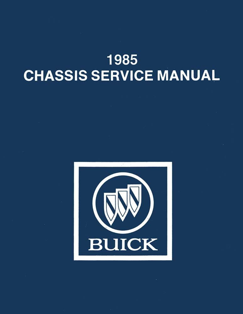 bishko automotive literature 1985 Buick Century Lesabre Riviera Skylark Shop Service Repair Manual Book