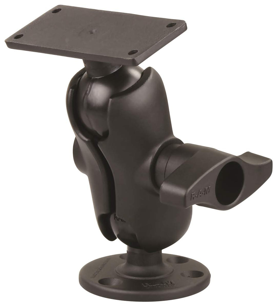 Ram Mounting D20225C202 Rail U-Bolt Mount Universal X-Grip