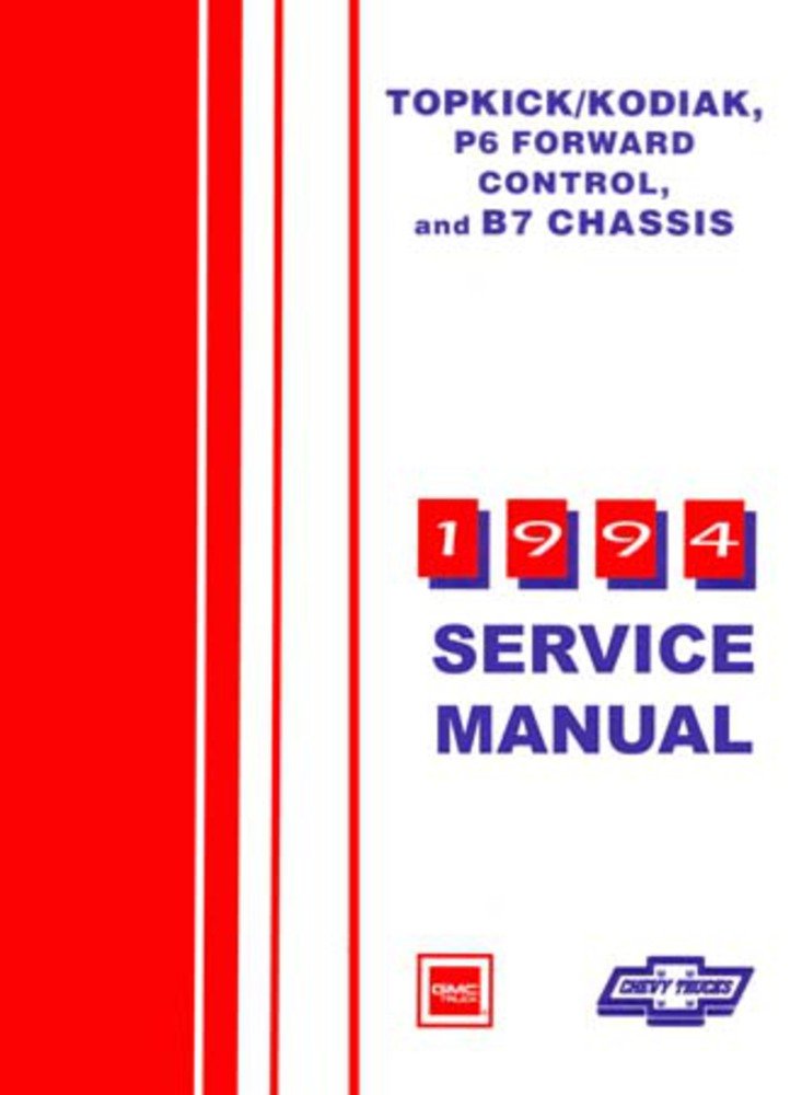 bishko automotive literature 1994 Chevy Kodiak Topkick Shop Service Repair Manual Book Engine Electrical OEM