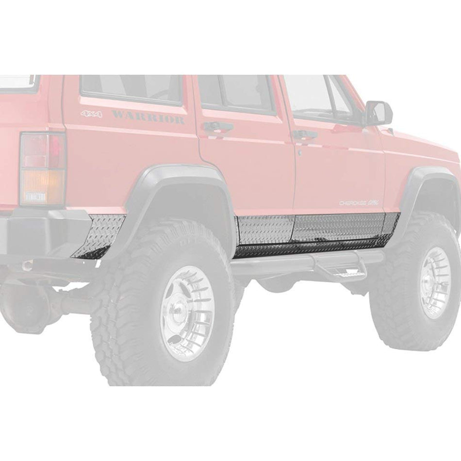 Warrior Products 936 2-Door Side Plates for Jeep Cherokee 84-01