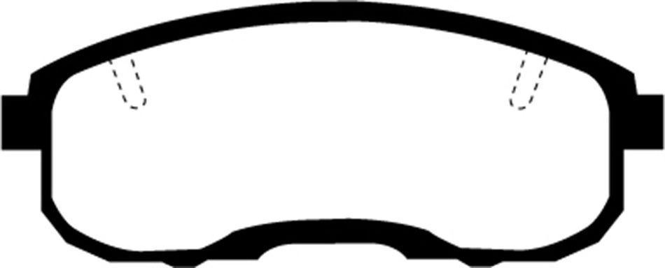 EBC Brakes UD653 Ultimax OEM Replacement Brake Pad