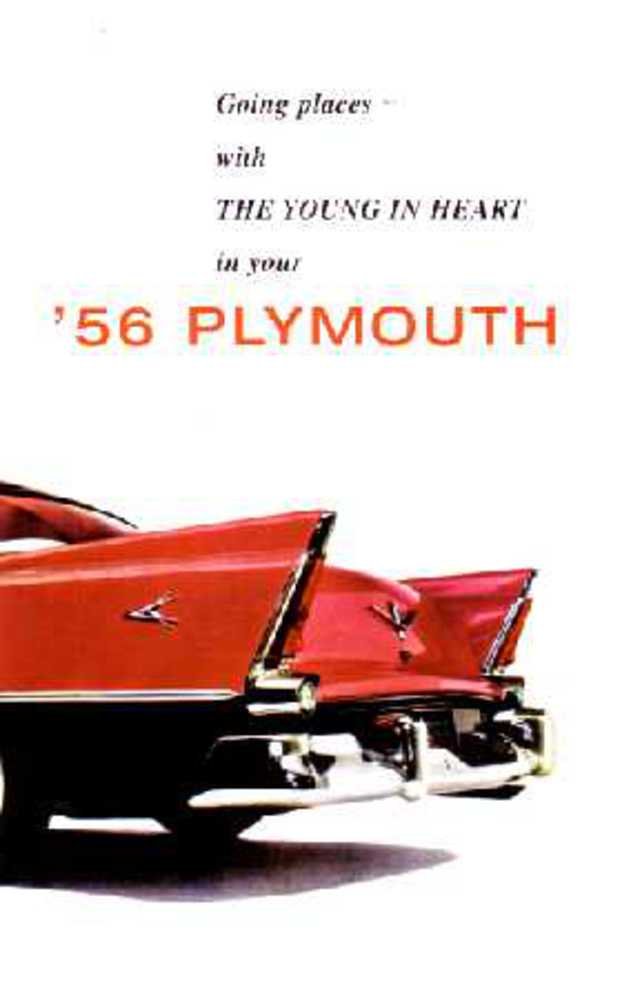 bishko automotive literature 1956 Plymouth Owners Manual User Guide Reference Operator Book Fuses Fluids