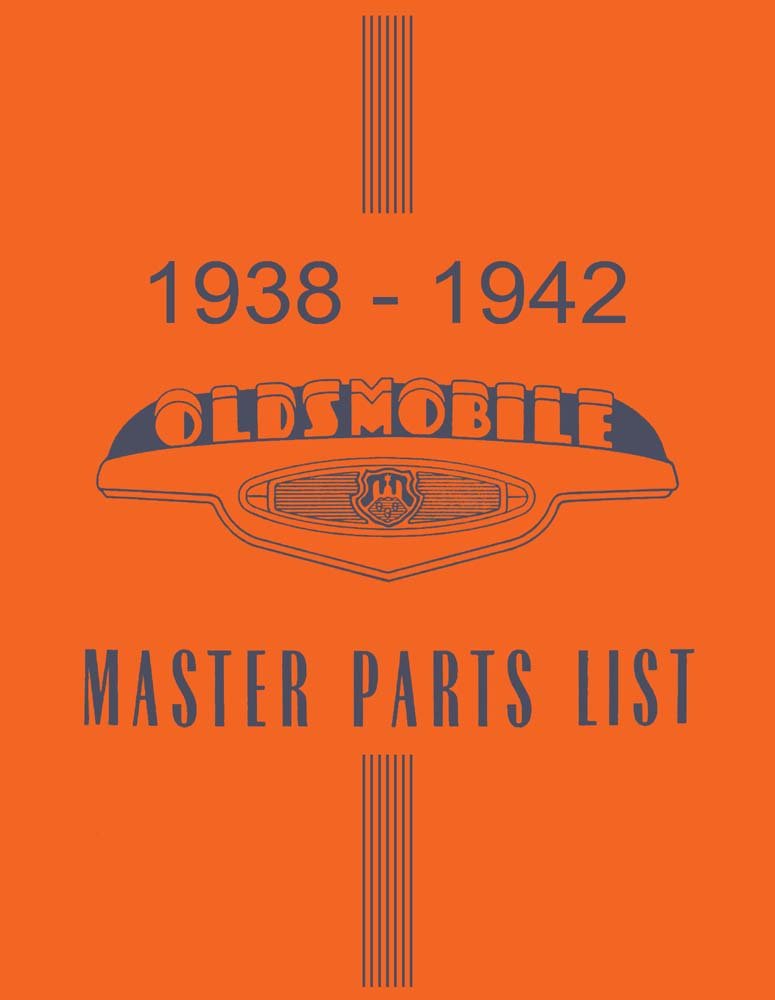 bishko automotive literature 1938 1939 1940 1941 1942 Oldsmobile Parts Numbers Book List Guide Interchange