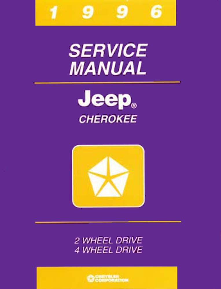 bishko automotive literature 1996 Jeep Cherokee Shop Service Repair Manual Book Engine Drivetrain Wiring OEM