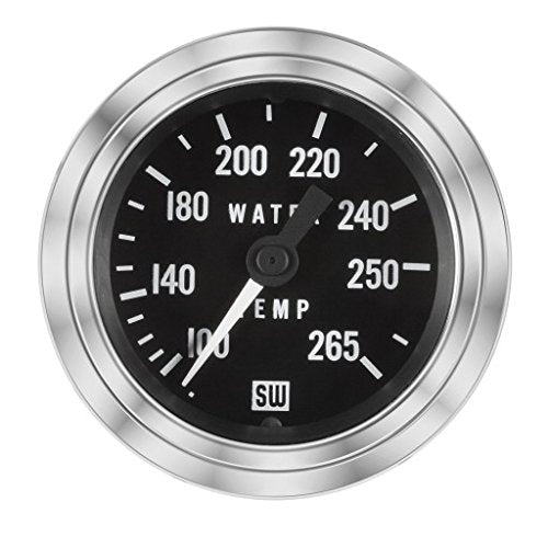Stewart Warner Temperature Gauge 100-265 F w/ 96 Tube