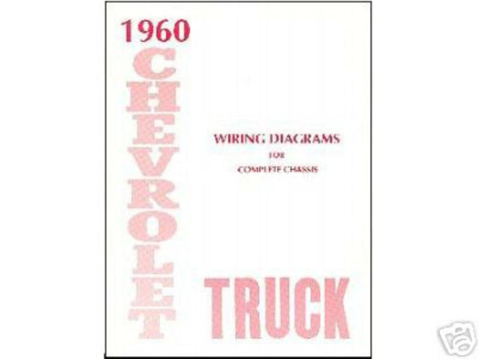 bishko automotive literature 1960 Chevrolet Truck Electrical Wiring Diagrams Schematics Mechanic OEM Book