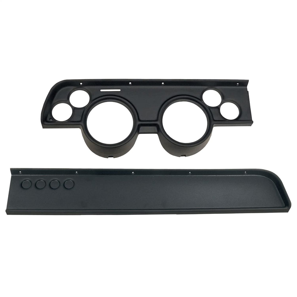 AutoMeter Gauge Mount, Direct Fit, (3 3/8 X2, 2 1/16 X4), MERC Cougar No Ac 67-68 (2114)