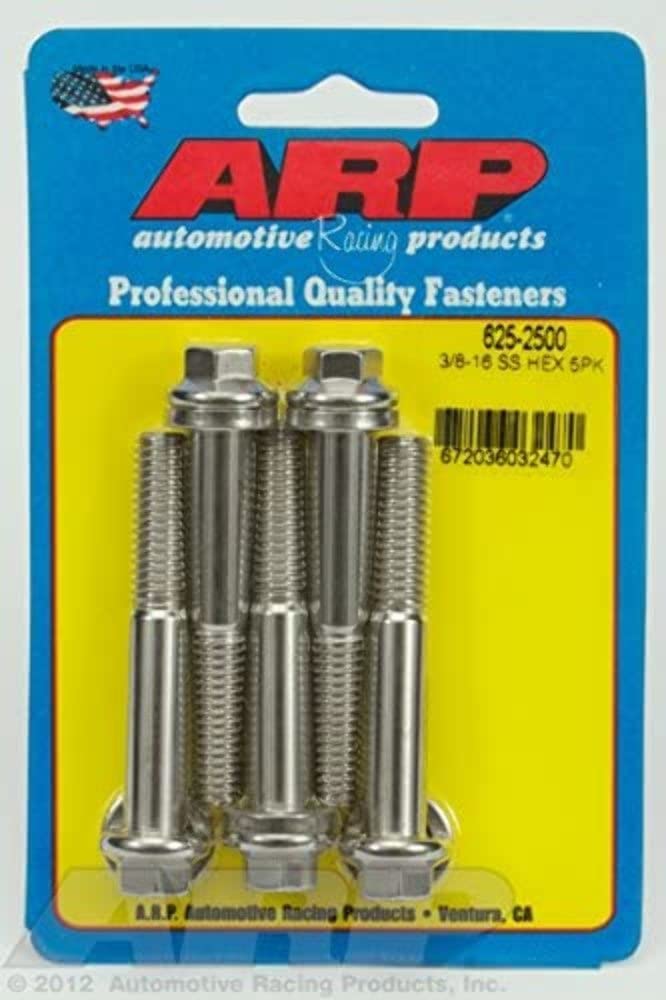 ARP (625-2500) Hex Bolt, Stainless Steel