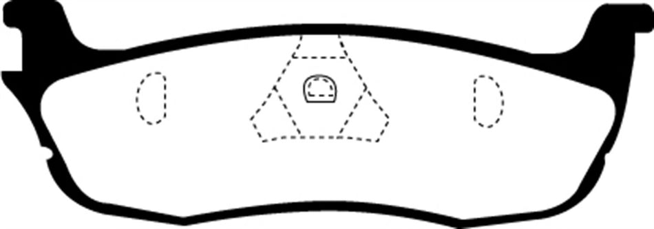 EBC Brakes UD711 Ultimax OEM Replacement Brake Pad