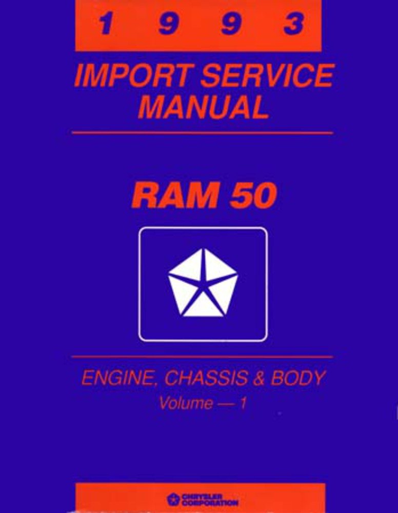bishko automotive literature 1993 Dodge Ram 50 Truck Shop Service Repair Manual Book Engine Drivetrain Wiring