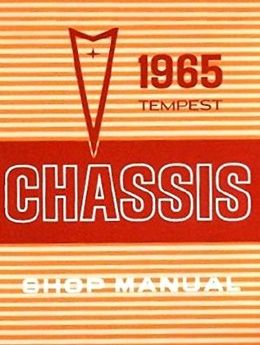 bishko automotive literature 1965 Pontiac GTO Tempest Shop Service Repair Manual Engine Drivetrain Electrical