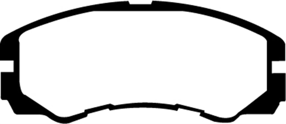 EBC Brakes DP4973R Yellowstuff Street and Track Brake Pad