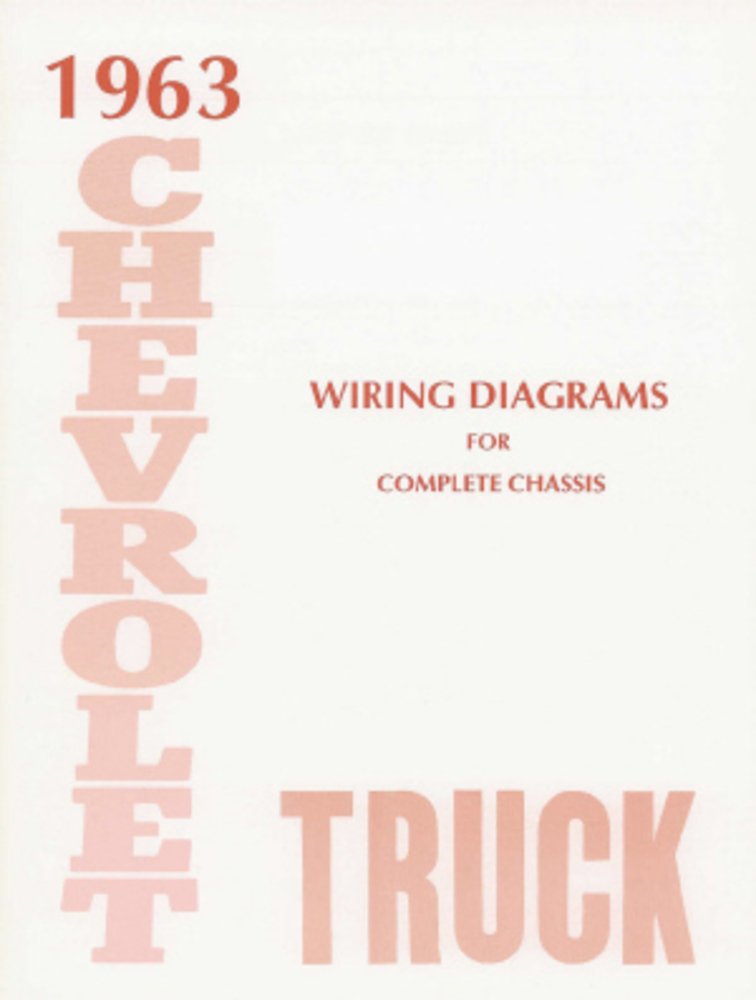 bishko automotive literature 1963 Chevrolet Truck Electrical Wiring Diagrams Schematics Mechanic OEM Book