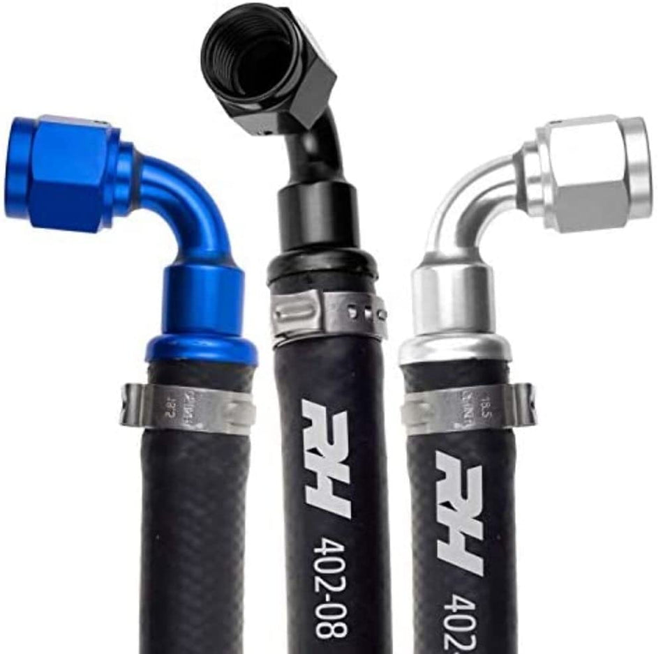 Red Horse Performance 402-08-20-08 402 Series Black Push Lock Hose -20 Feet