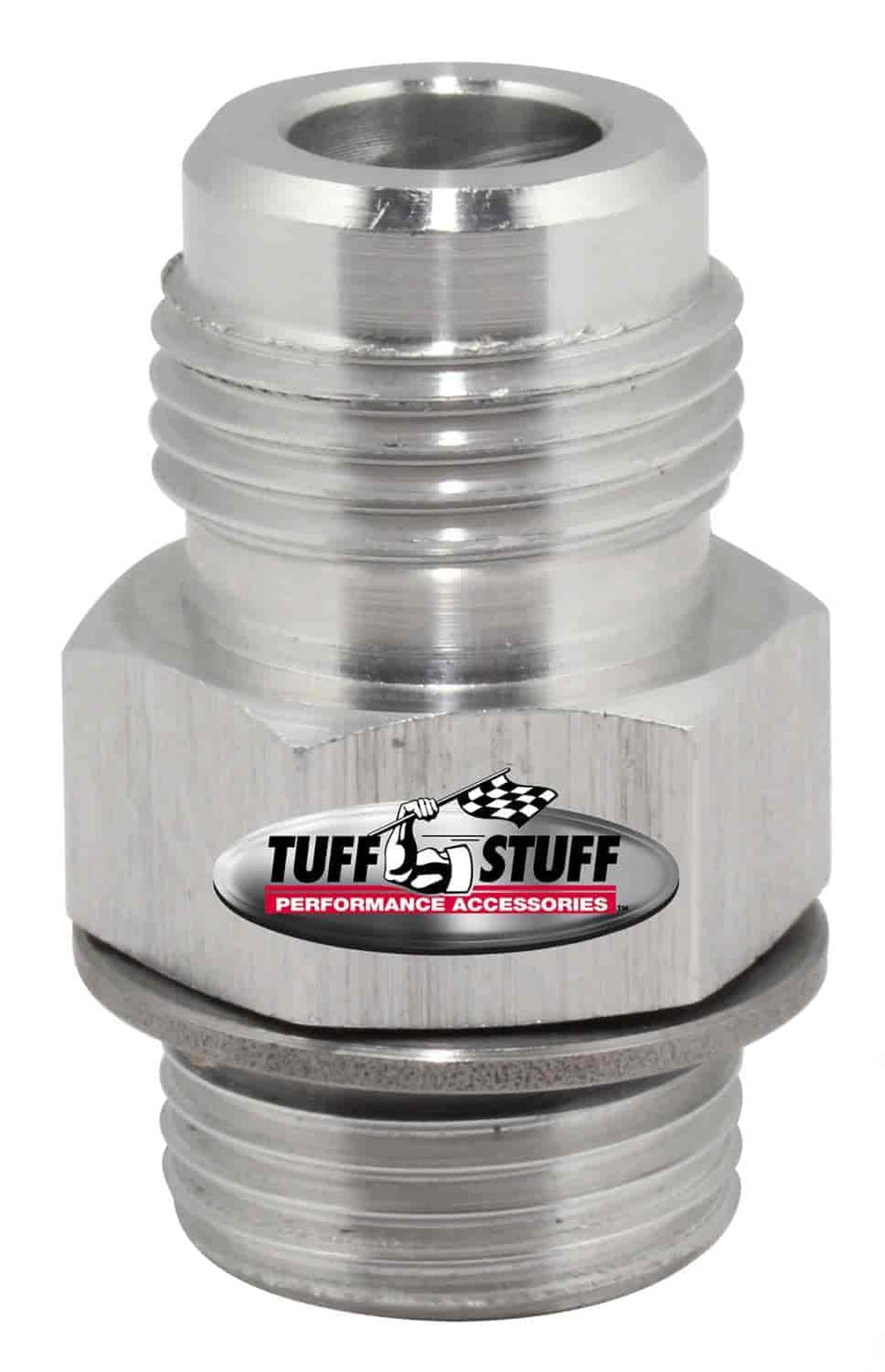 Tuff Stuff 5551 Power Steering Return Hose Fitting -10AN x 7/8-14 Pitch & Threa