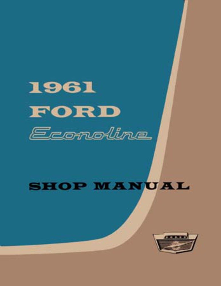bishko automotive literature 1961 Ford Econoline Van Bus Shop Service Repair Manual Book Engine Wiring OEM