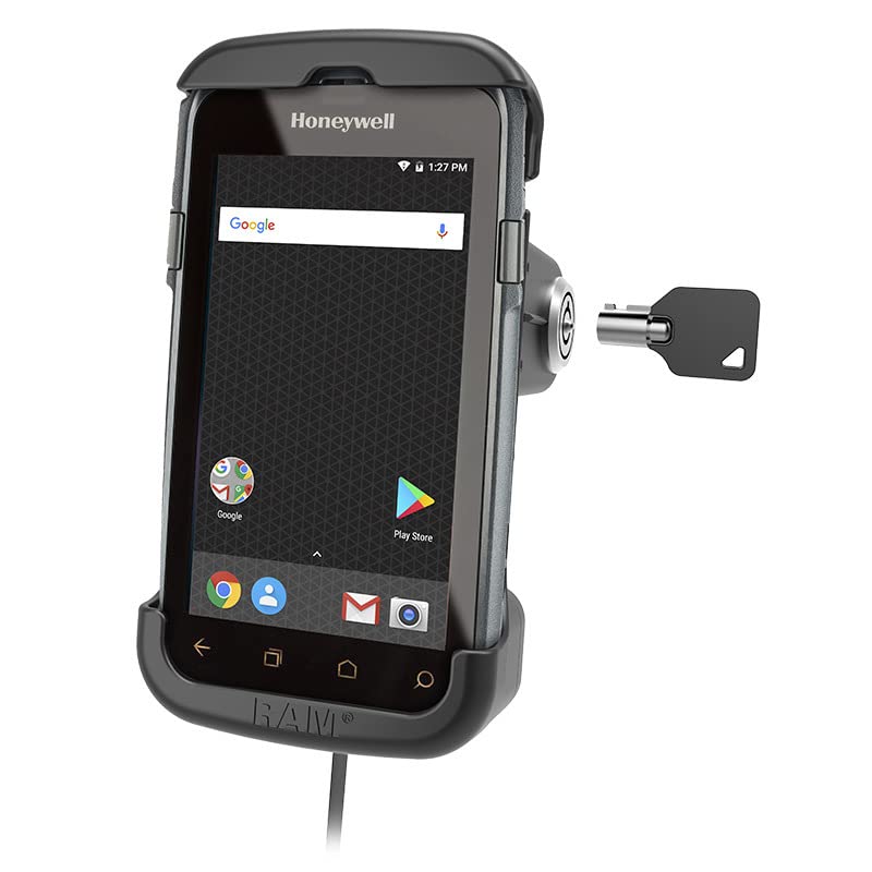 RAM������ Key-Locking Form-Fit Powered Dock for Honeywell CT50, CT60 Series