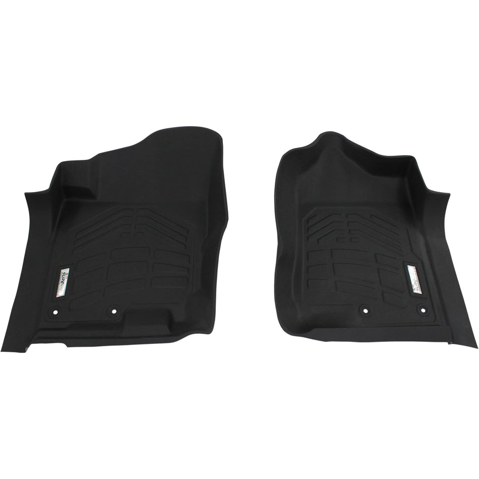 Westin 72-110099 Black Sure-Fit Front Floor Liner for Nissan Titan/Titan XD 2016-2017, 1 Pack