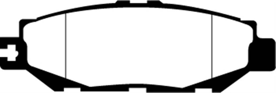 EBC Brakes UD613 Ultimax OEM Replacement Brake pad