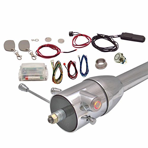 AutoLoc Power Accessories 89828 Red One Touch Engine Start Kit with RFID/Column Insert