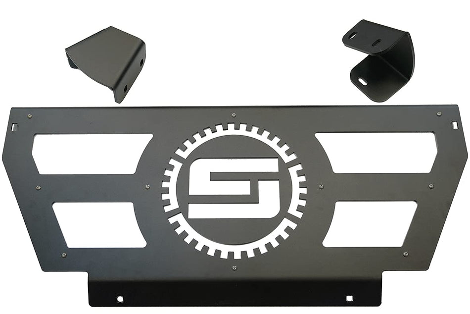 Superlift | 9960 | Front Skid Plate Kit | Component Box with Skid Plate, Brackets, & Hardware | Fits 2021-2023 Ford F-150 Fits with 6" Lift Kit