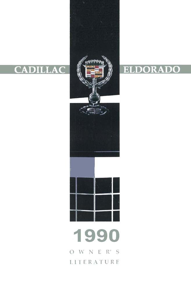 bishko automotive literature 1990 Cadillac Eldorado Owners Manual User Guide Reference Operator Book Fuses