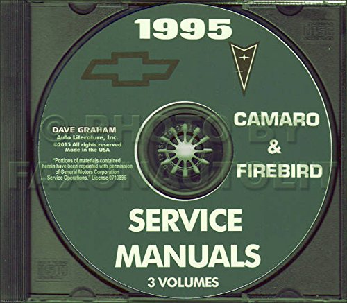 bishko automotive literature 1995 Chevrolet Camaro Pontiac Firebird Shop Service Repair Manual CD Engine OEM