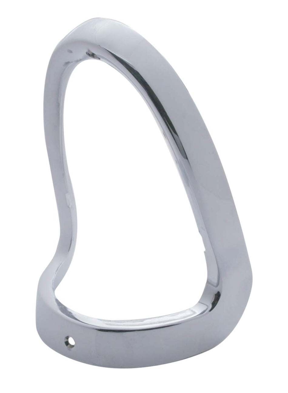 United Pacific C5504 Chrome Plated Die-Cast Tail Light Bezel for 1955 Chevy Passenger Car u2013 ONE Unit