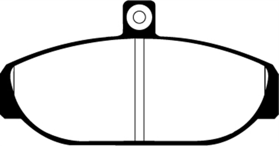 EBC Brakes UD255 Ultimax OEM Replacement Brake pad