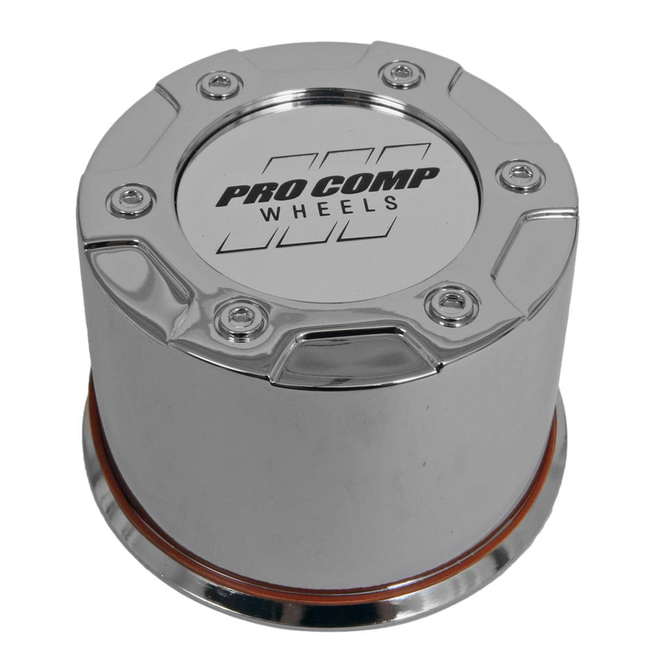 Pro Comp Wheels 7327042 Center Cap 3.27 in. Push Thru Cap Chrome Center Cap