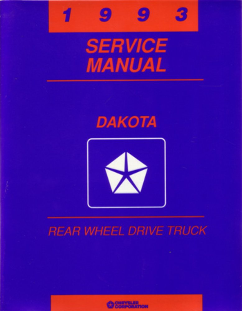bishko automotive literature 1993 Dodge Dakota Truck Shop Service Repair Manual Book Engine Electrical OEM