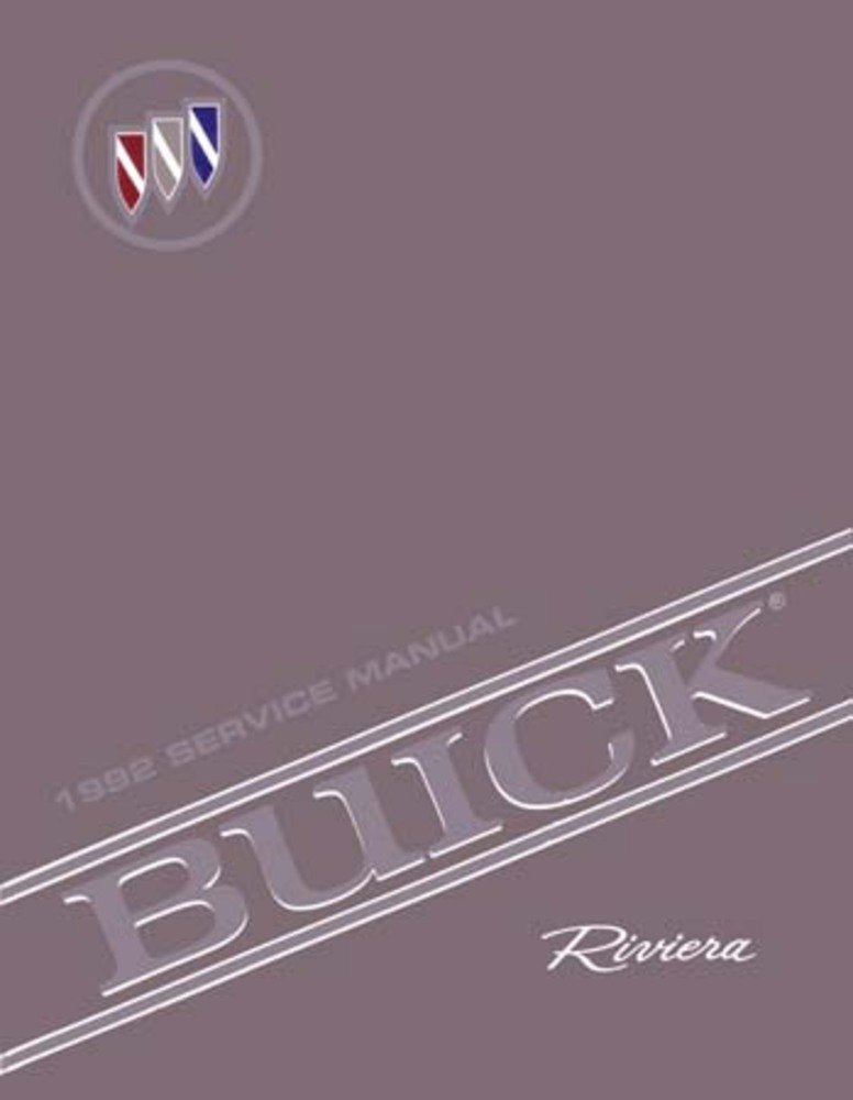bishko automotive literature 1992 Buick Riviera Shop Service Repair Manual Book Engine Drivetrain Wiring OEM